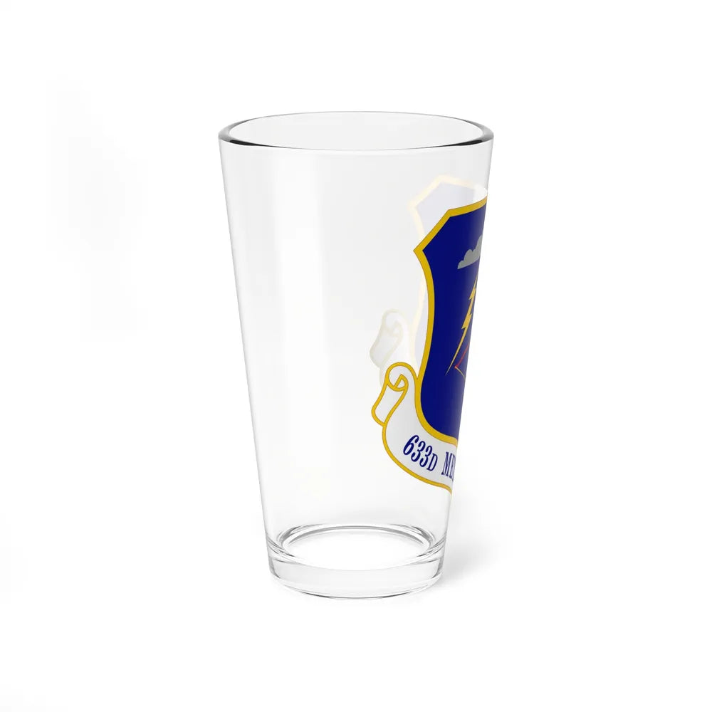 633 Medical Group ACC (U.S. Air Force) Pint Glass 16oz-Go Mug Yourself