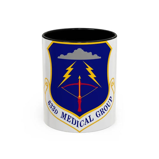 633 Medical Group ACC (U.S. Air Force) Accent Coffee Mug 11oz Black - Go Mug Yourself