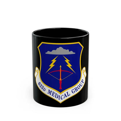 633 Medical Group ACC (U.S. Air Force) Black Coffee Mug 11oz - Go Mug Yourself