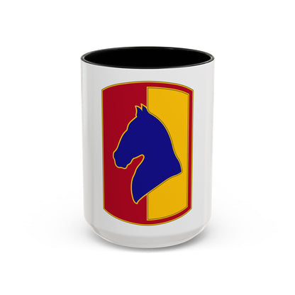 138 Field Artillery Brigade 3 (U.S. Army) Accent Coffee Mug