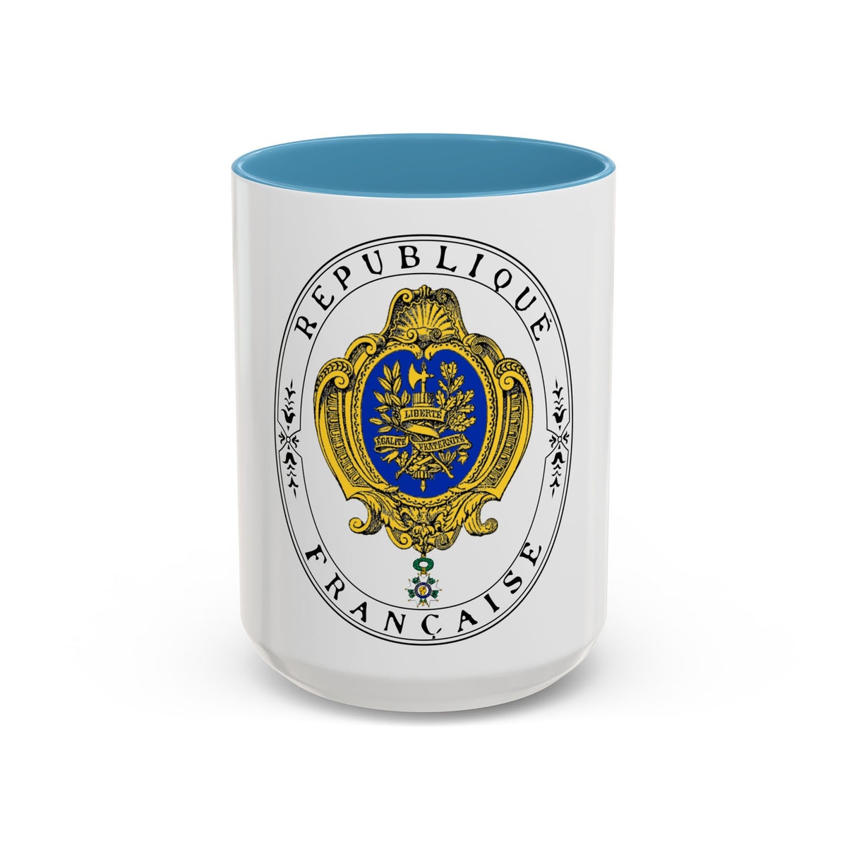 Coat of arms of the French Republic (1905) - Accent Coffee Mug