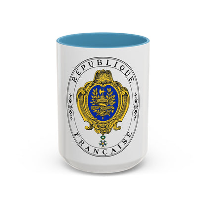 Coat of arms of the French Republic (1905) - Accent Coffee Mug