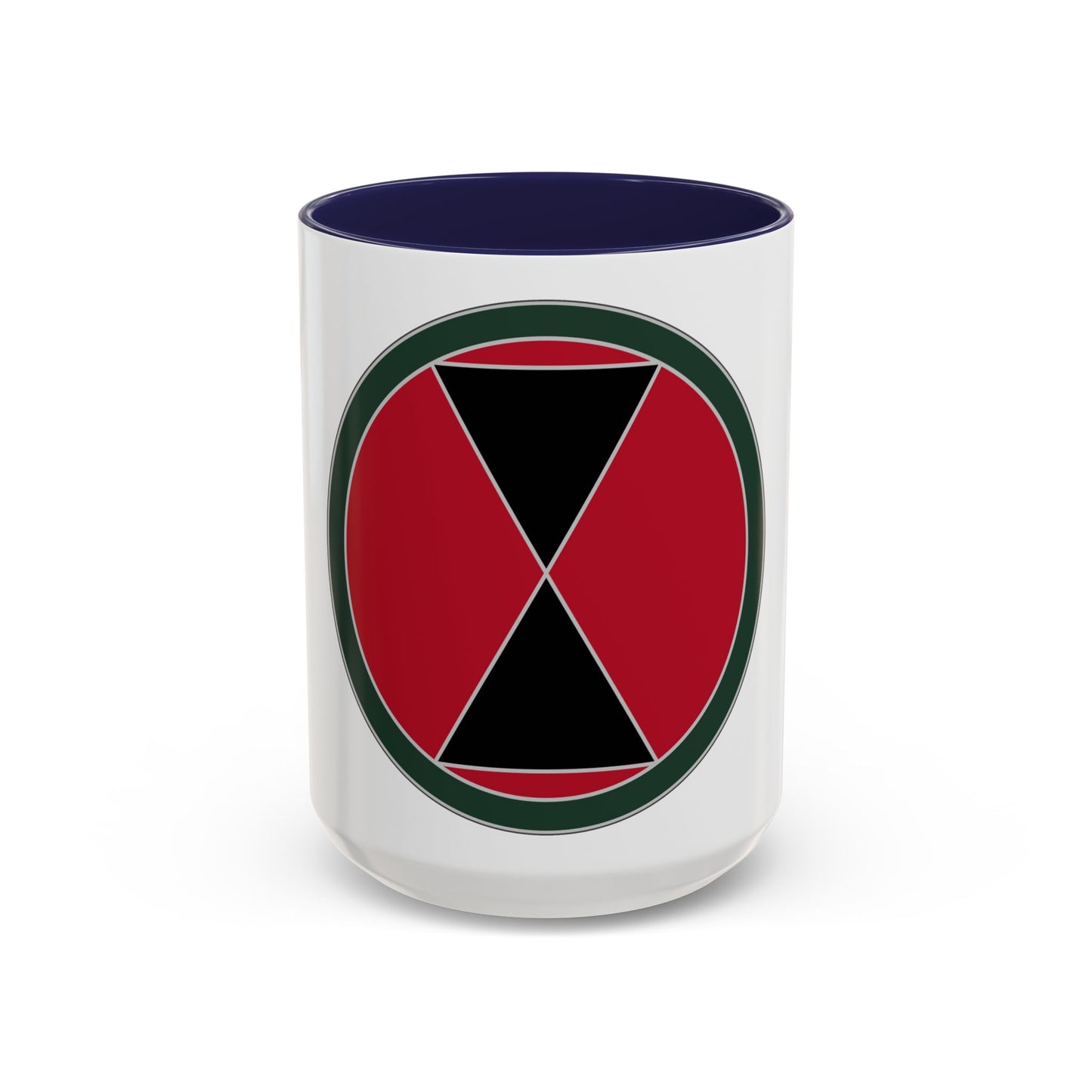 7 Infantry Division (U.S. Army) Accent Coffee Mug