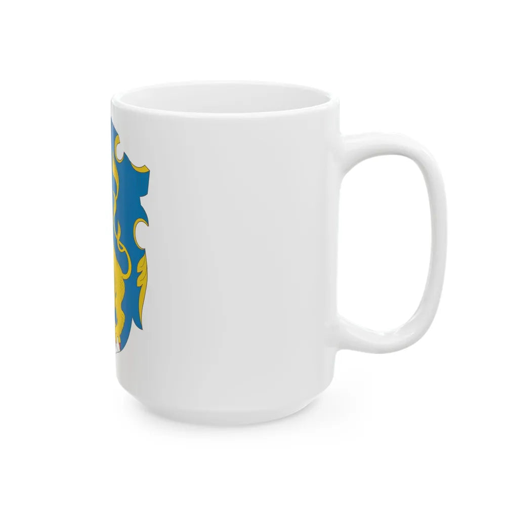 Coat of arms of the Rus Voivodship - White Coffee Mug-Go Mug Yourself