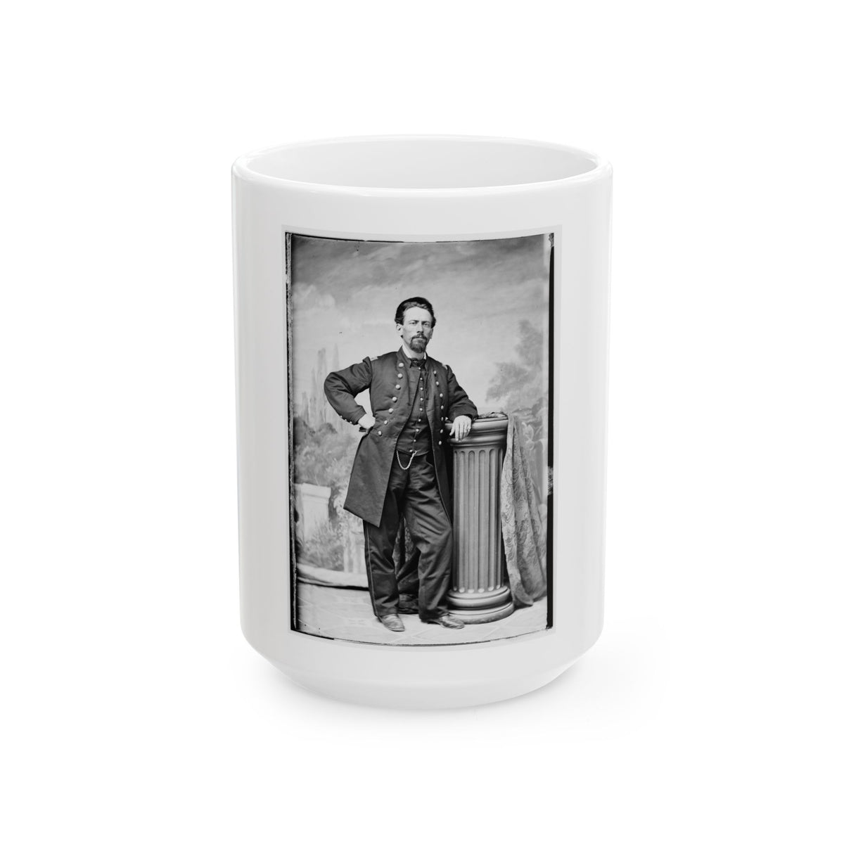 George Thom, Lt Col., Corps Of Engineers 001 (U.S. Civil War) White Coffee Mug
