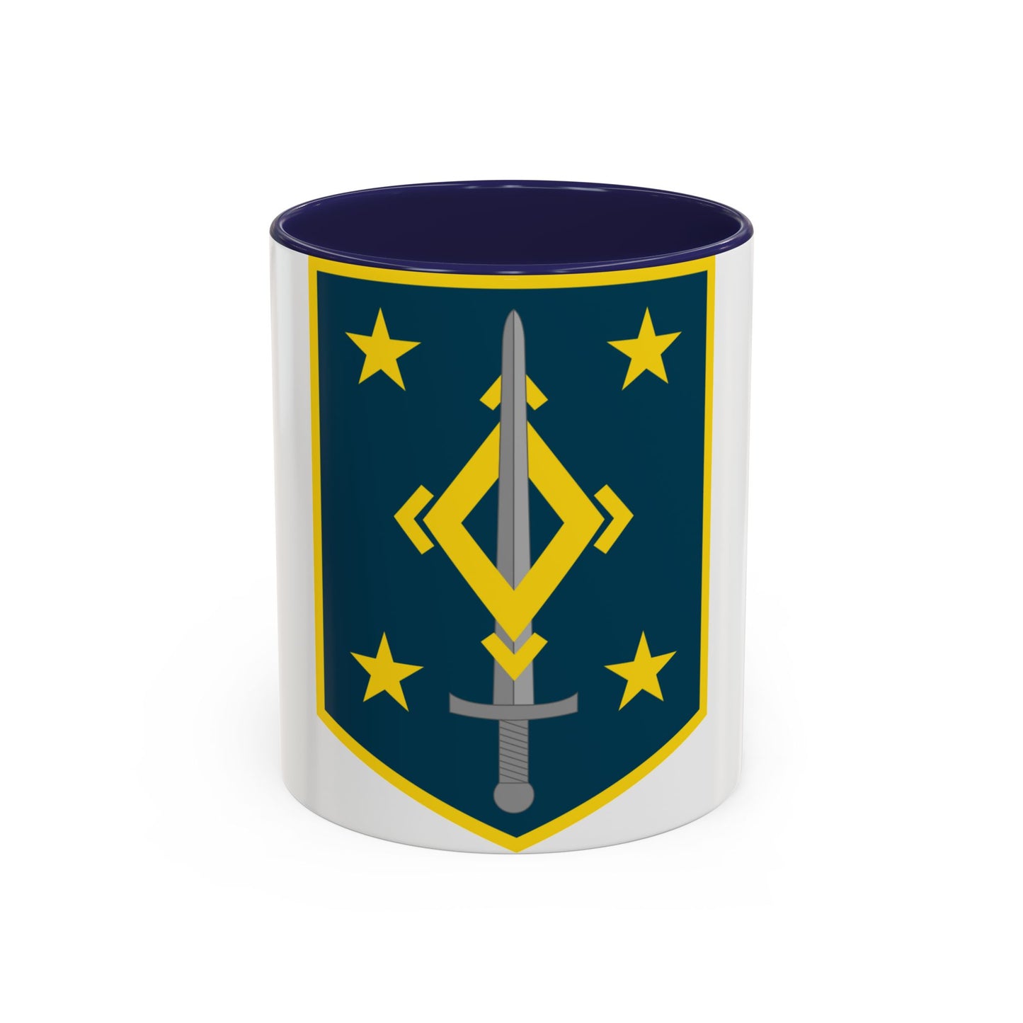 4th Maneuver Enhancement Brigade (U.S. Army) Accent Coffee Mug