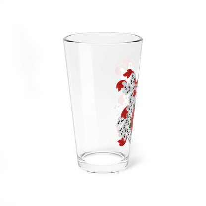 Coat of Arms of William Beverly (United States) (Coat of Arms) Pint Glass 16oz