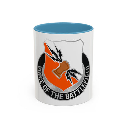 136 Signal Battalion (U.S. Army) Accent Coffee Mug