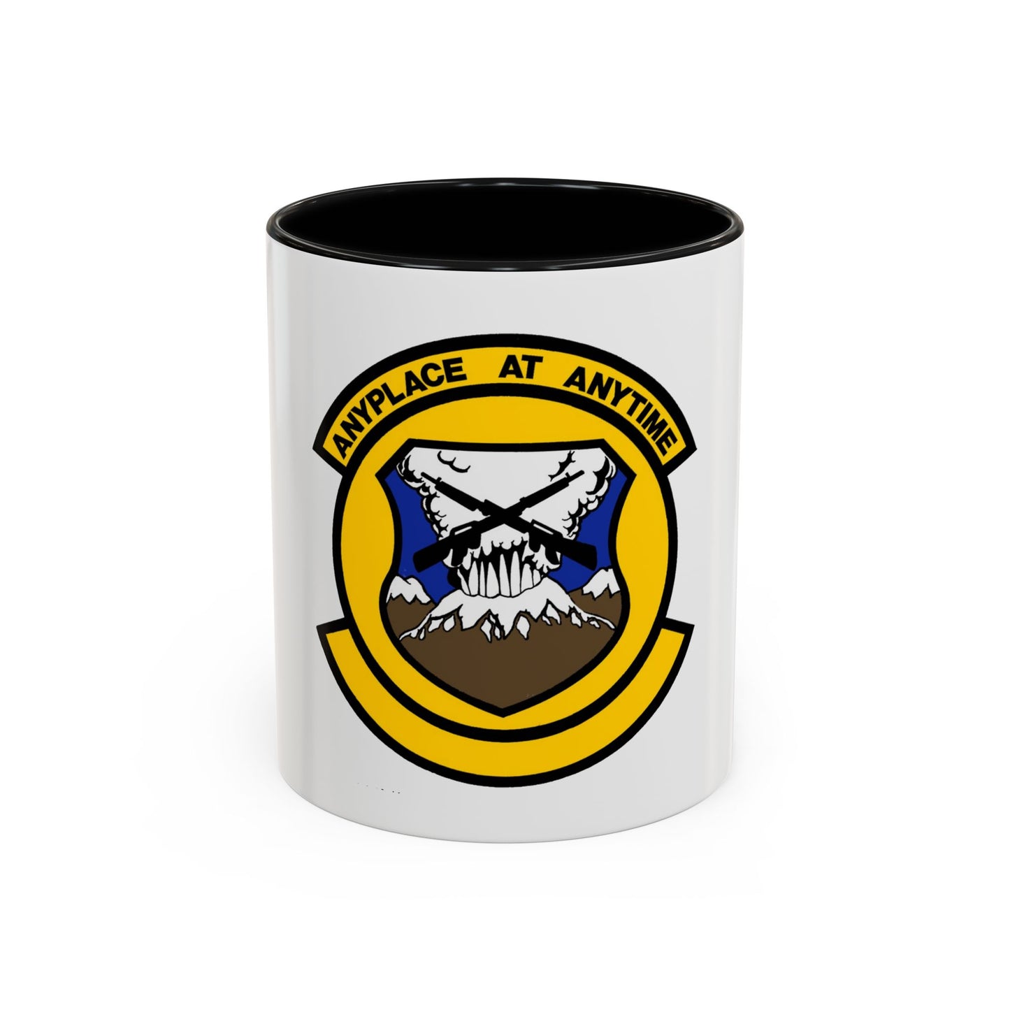 446 Security Forces Squadron AFRC (U.S. Air Force) Accent Coffee Mug