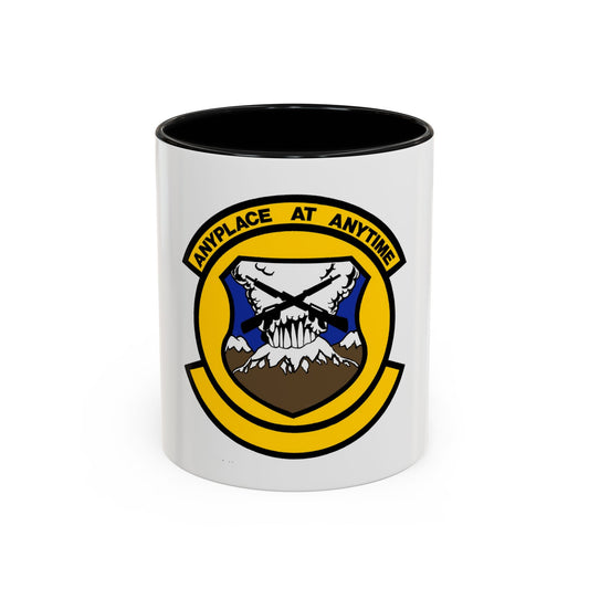 446 Security Forces Squadron AFRC (U.S. Air Force) Accent Coffee Mug