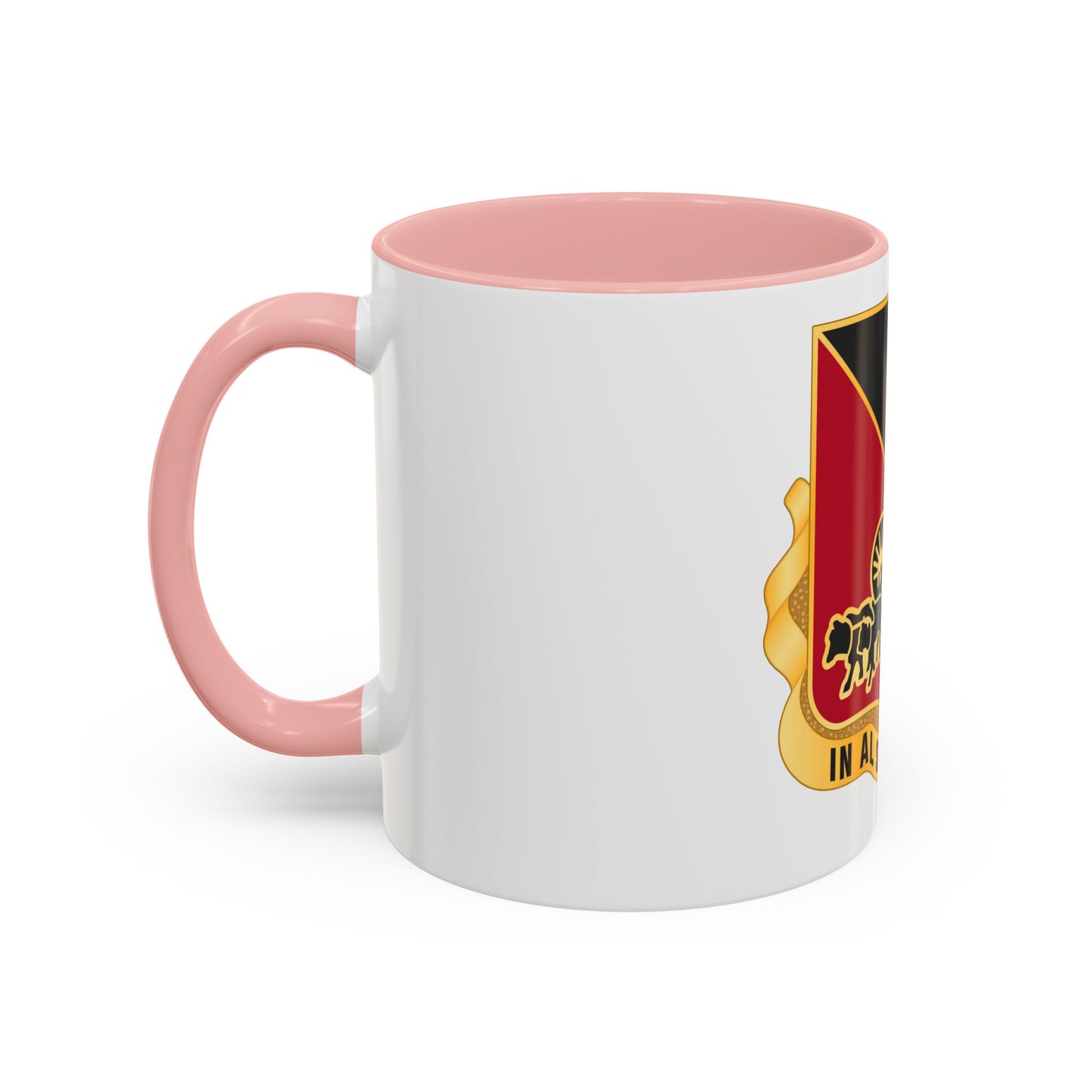 128 Engineer Battalion Nebraska National Guard (U.S. Army) Accent Coffee Mug
