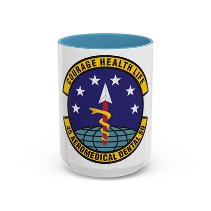 45th Aeromedical Dental Squadron (U.S. Air Force) Accent Coffee Mug