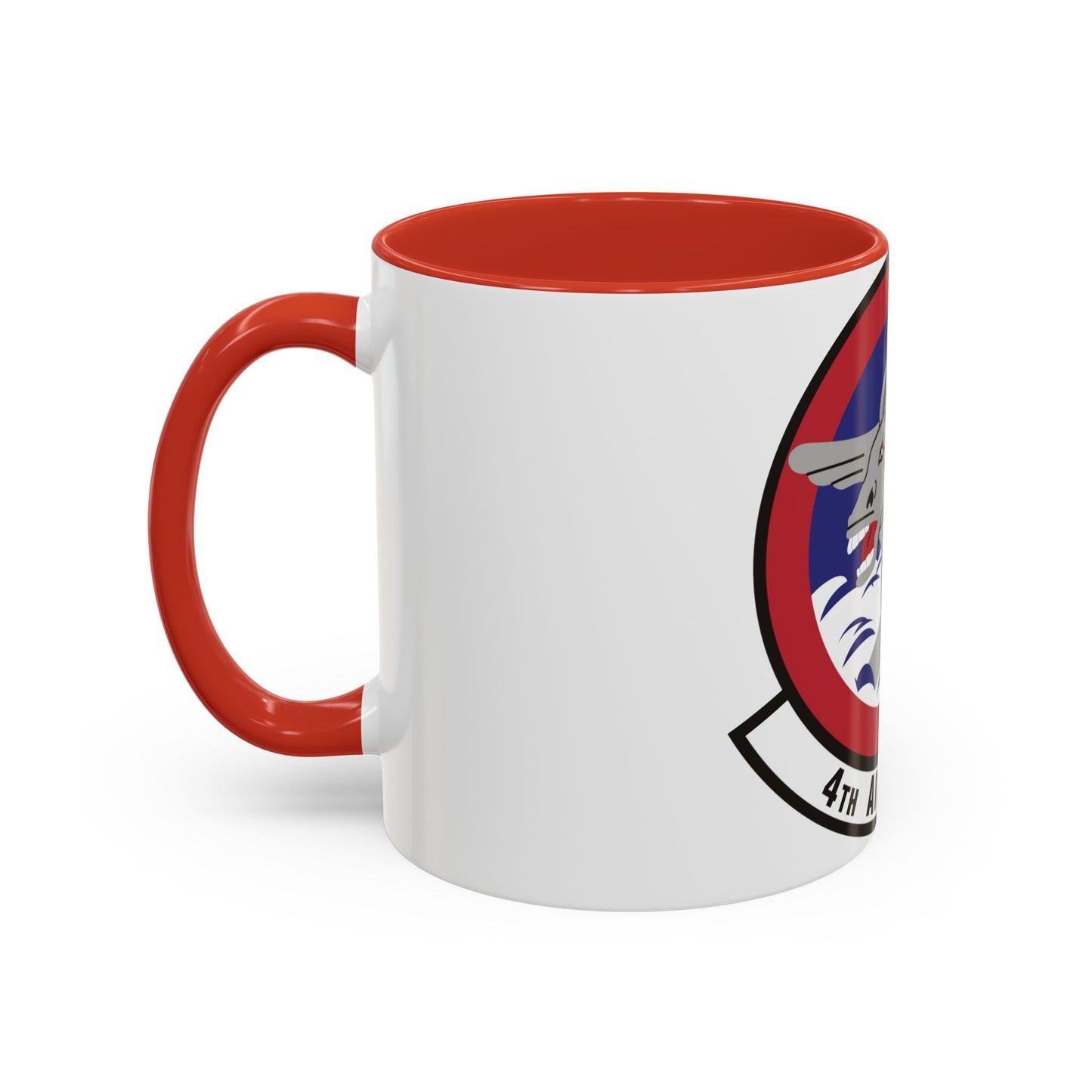 4th Airlift Squadron (U.S. Air Force) Accent Coffee Mug