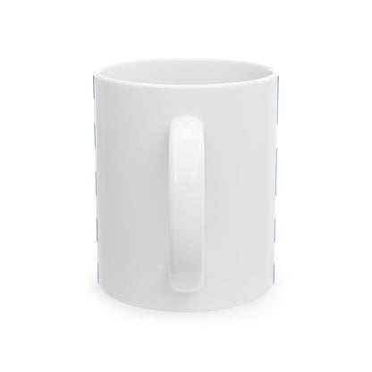 Hellenic Coast Guard Flag 1973-1980 (Greece) White Coffee Mug