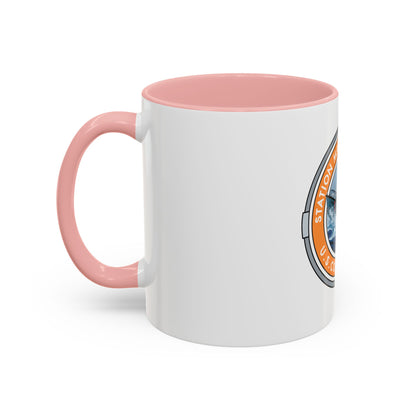 USCG Station Manasquan Inlet (U.S. Coast Guard) Accent Coffee Mug