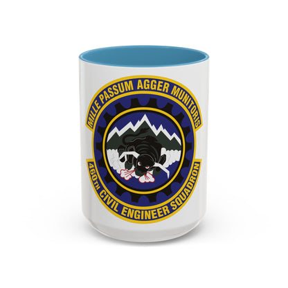 460th Civil Engineer Squadron (U.S. Air Force) Accent Coffee Mug