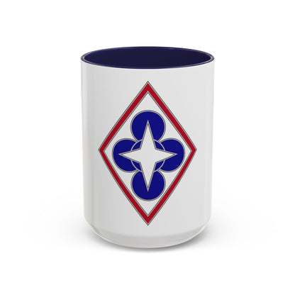 Combined Arms Support Command and Fort Lee (U.S. Army) Accent Coffee Mug