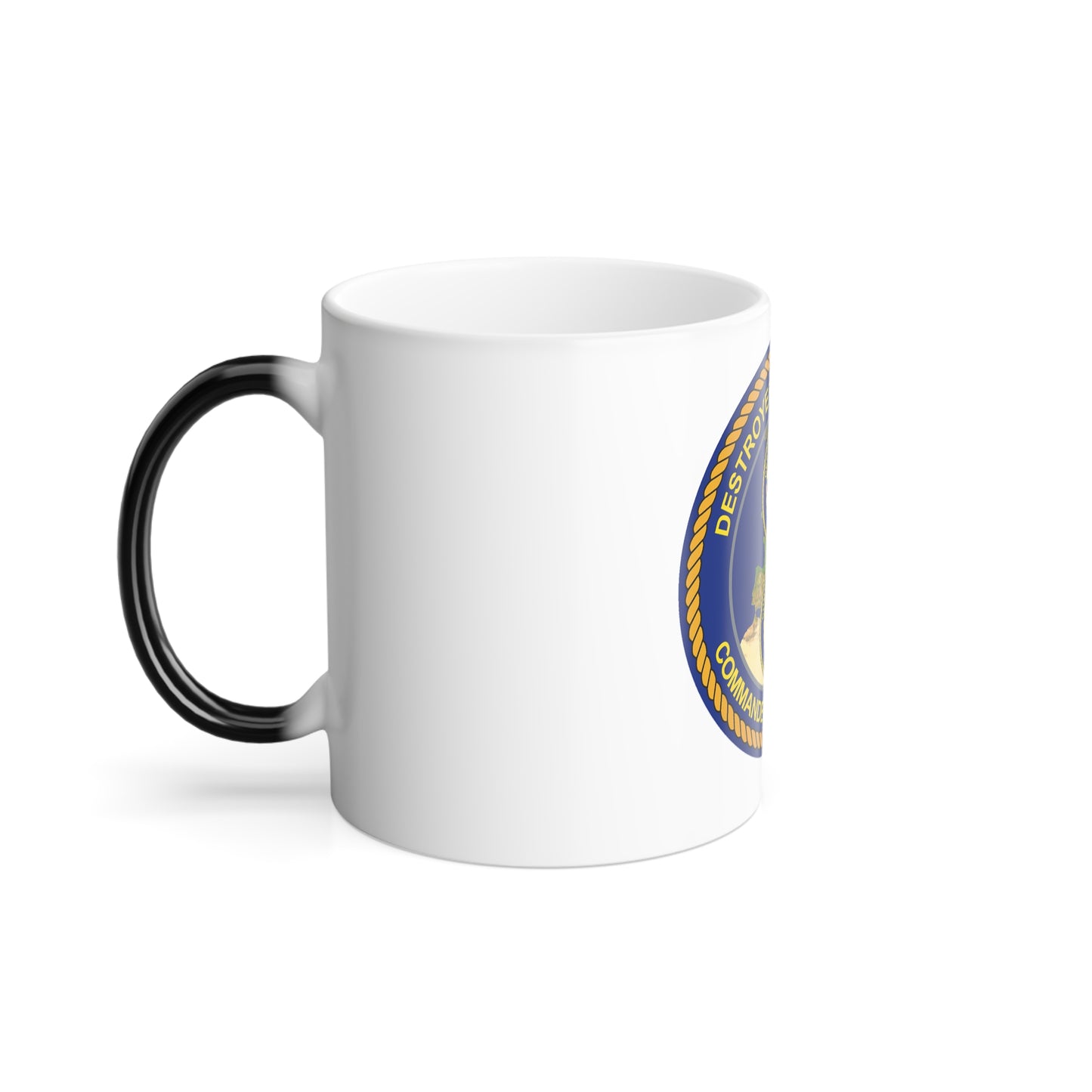 CGLO DESRON 60 CTF 65 Destroyer Squadron 60 and Command Task Force 65 Rota Spain (U.S. Navy) Color Changing Mug 11oz