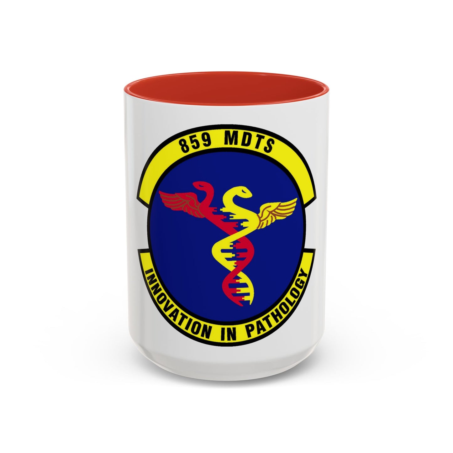 859th Diagnostics and Therapeutics Squadron (U.S. Air Force) Accent Coffee Mug