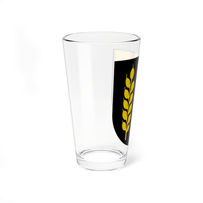 Coat of arms of Wittinsburg (Switzerland) (Coat of Arms) Pint Glass 16oz
