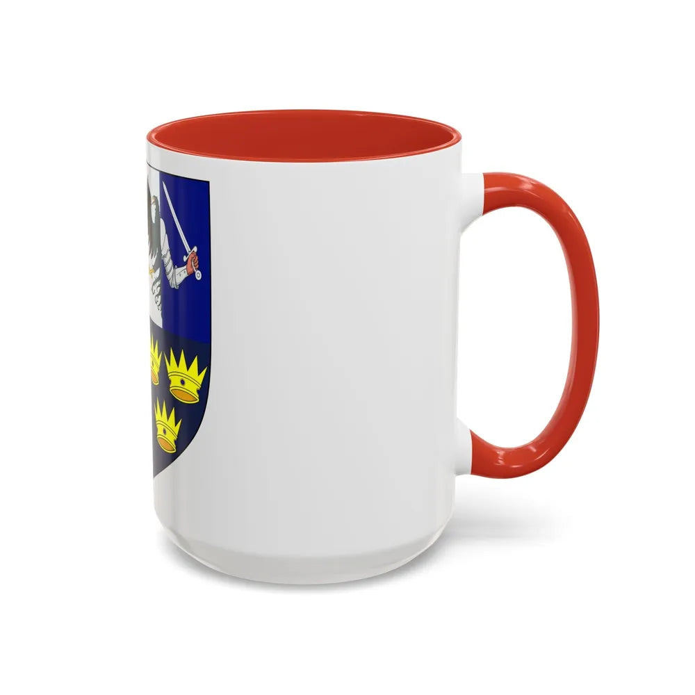 Provincial Arms of Ireland - Accent Coffee Mug-Go Mug Yourself