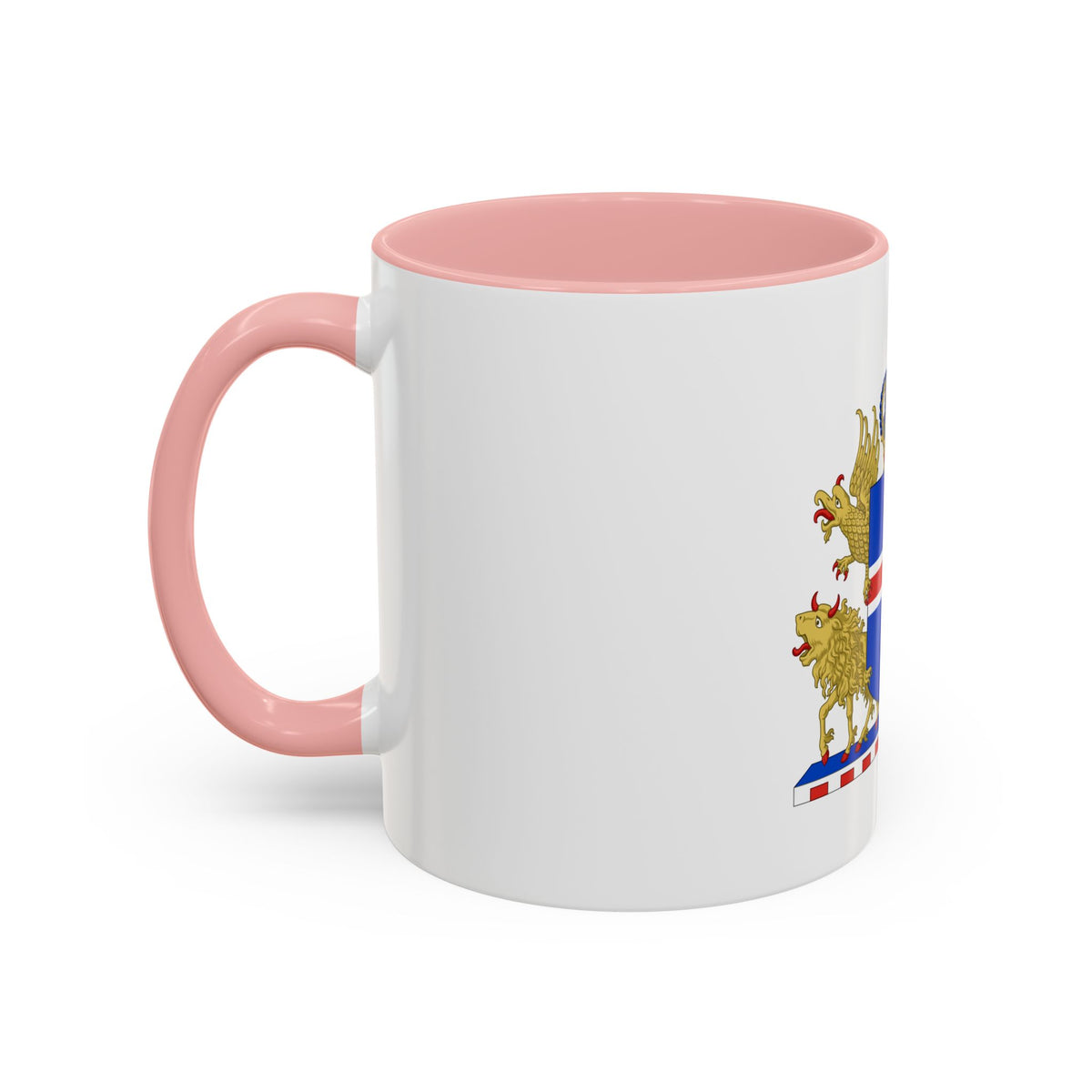 Kingdom of Iceland Coat of Arms - Accent Coffee Mug