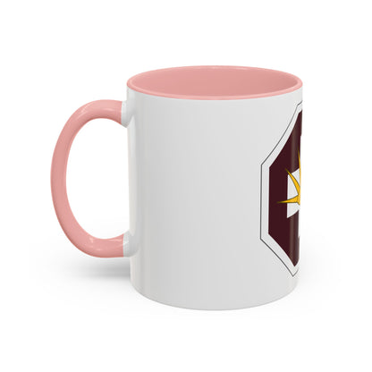 8 Medical Brigade (U.S. Army) Accent Coffee Mug
