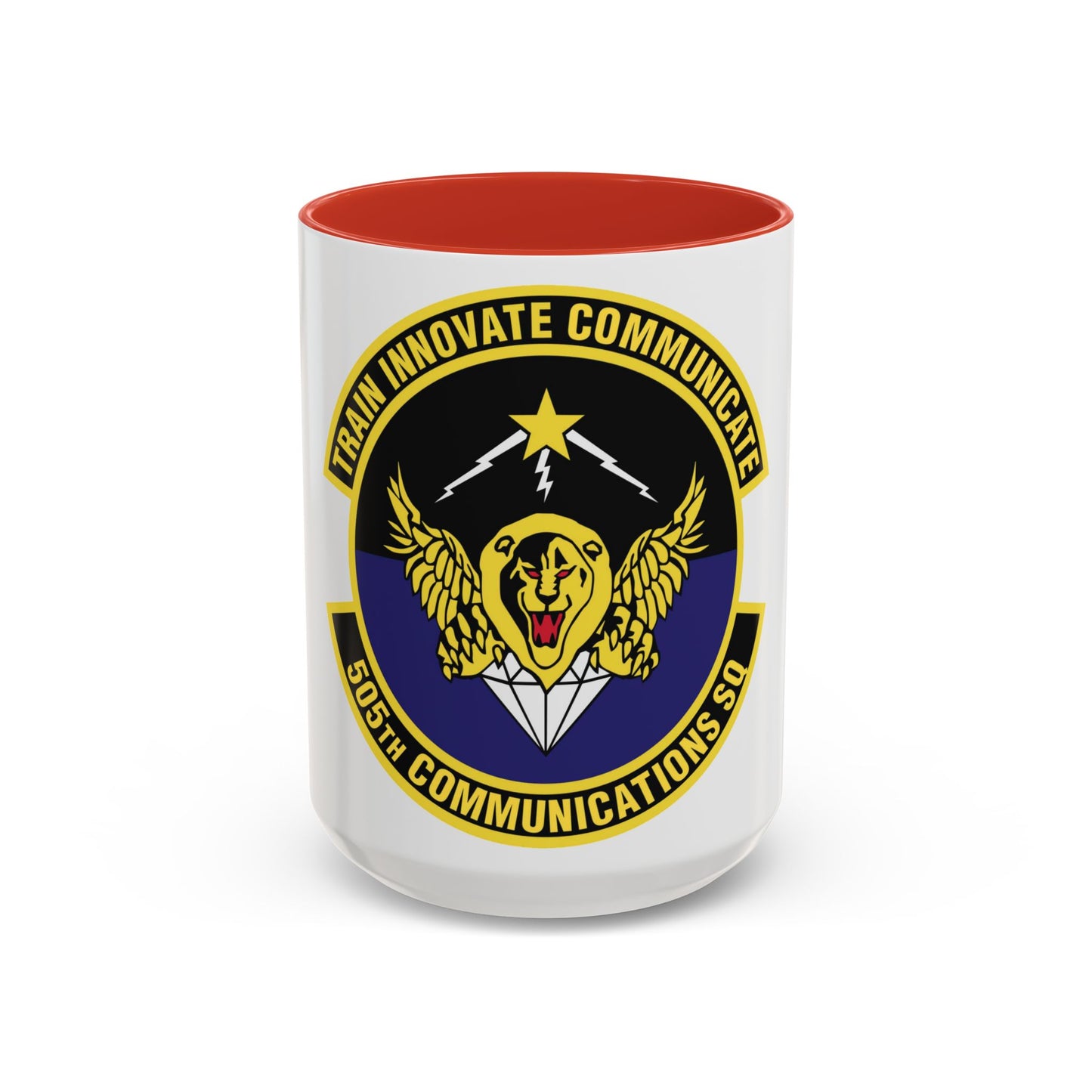 505th Communications Squadron (U.S. Air Force) Accent Coffee Mug