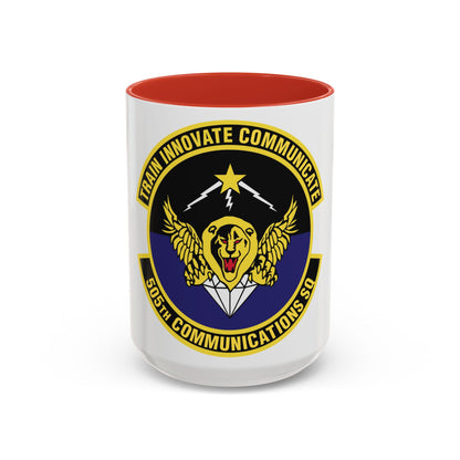 505th Communications Squadron (U.S. Air Force) Accent Coffee Mug