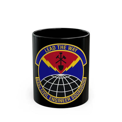 633d Civil Engineer Squadron (U.S. Air Force) Black Coffee Mug 11oz - Go Mug Yourself