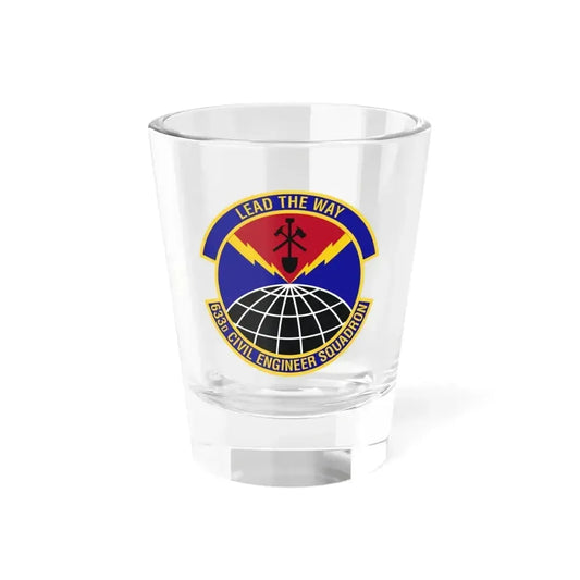 633d Civil Engineer Squadron (U.S. Air Force) Shot Glass 1.5oz 1.5oz - Go Mug Yourself