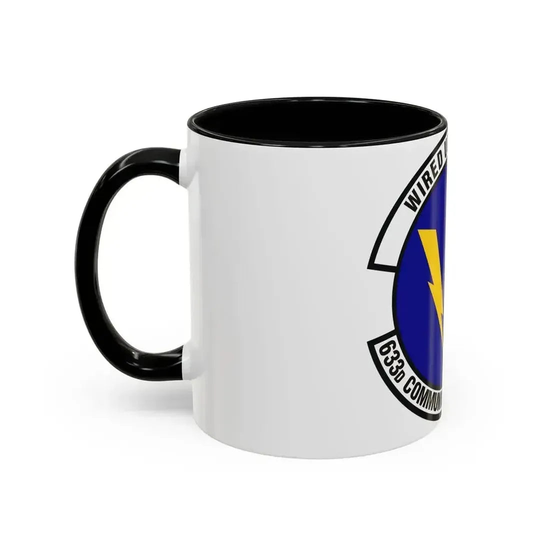 633d Communications Squadron (U.S. Air Force) Accent Coffee Mug - Go Mug Yourself