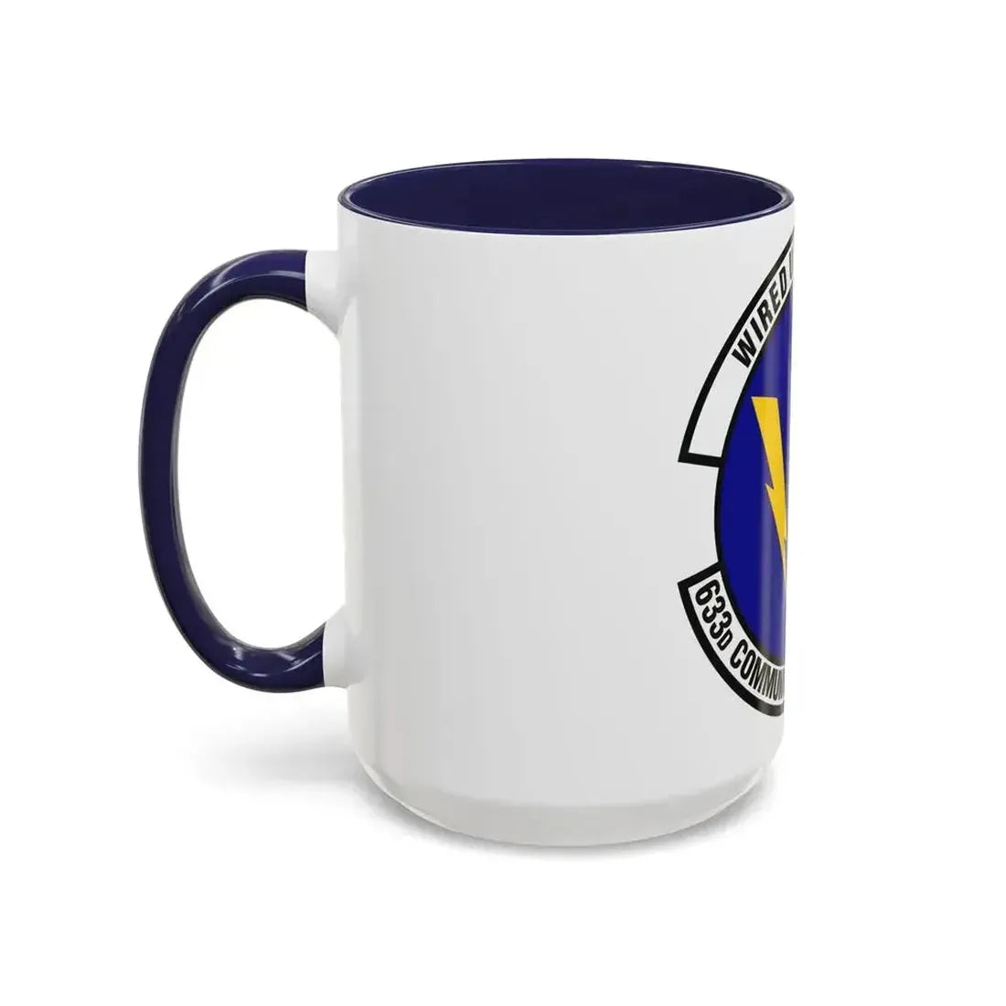 633d Communications Squadron (U.S. Air Force) Accent Coffee Mug - Go Mug Yourself