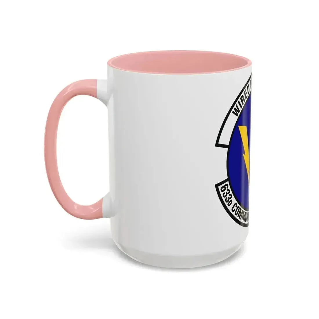 633d Communications Squadron (U.S. Air Force) Accent Coffee Mug - Go Mug Yourself