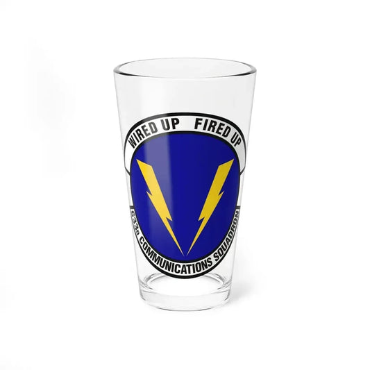 633d Communications Squadron (U.S. Air Force) Pint Glass 16oz 16oz - Go Mug Yourself