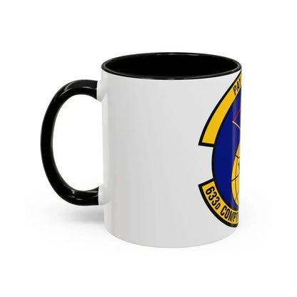 633d Comptroller Squadron (U.S. Air Force) Accent Coffee Mug - Go Mug Yourself