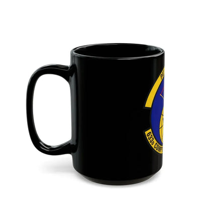 633d Comptroller Squadron (U.S. Air Force) Black Coffee Mug - Go Mug Yourself