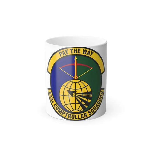 633d Comptroller Squadron (U.S. Air Force) Color Changing Coffee Mug 11oz - Go Mug Yourself