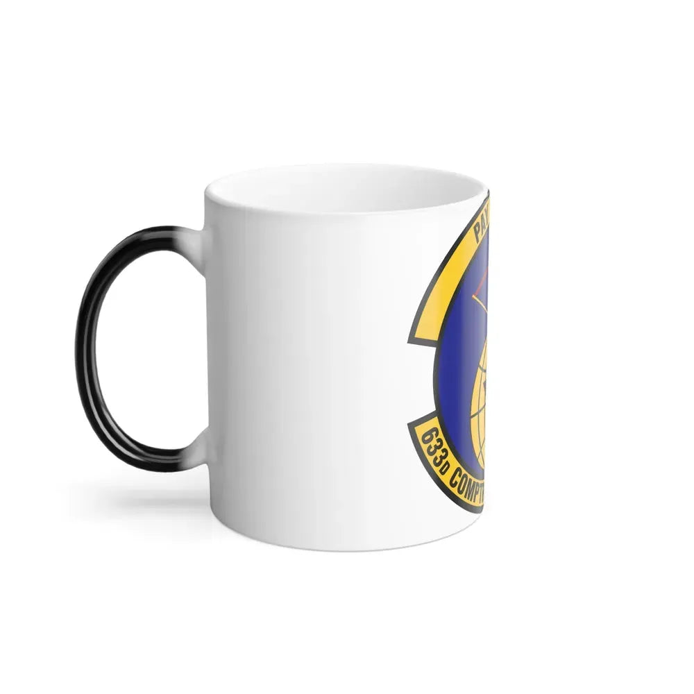633d Comptroller Squadron (U.S. Air Force) Color Changing Coffee Mug - Go Mug Yourself
