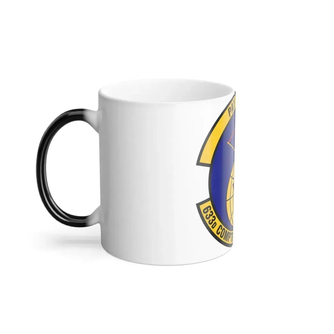 633d Comptroller Squadron (U.S. Air Force) Color Changing Coffee Mug - Go Mug Yourself