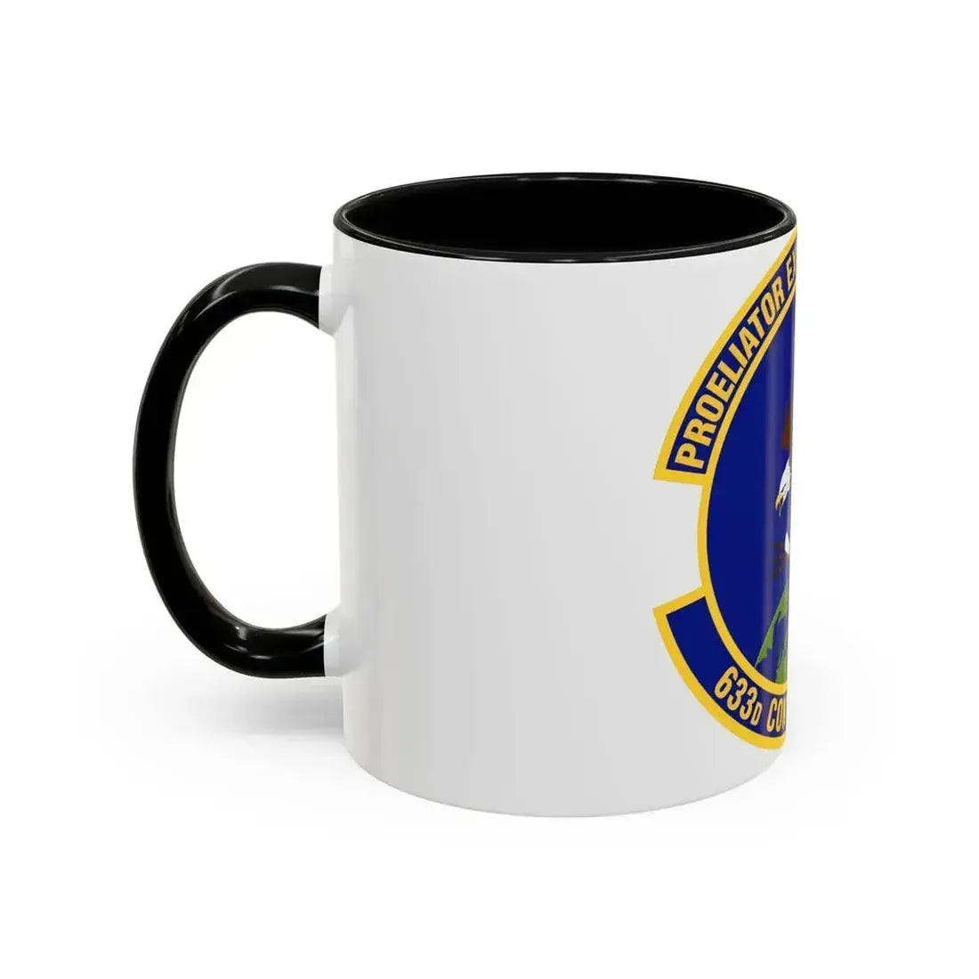 633d Contracting Squadron (U.S. Air Force) Accent Coffee Mug - Go Mug Yourself