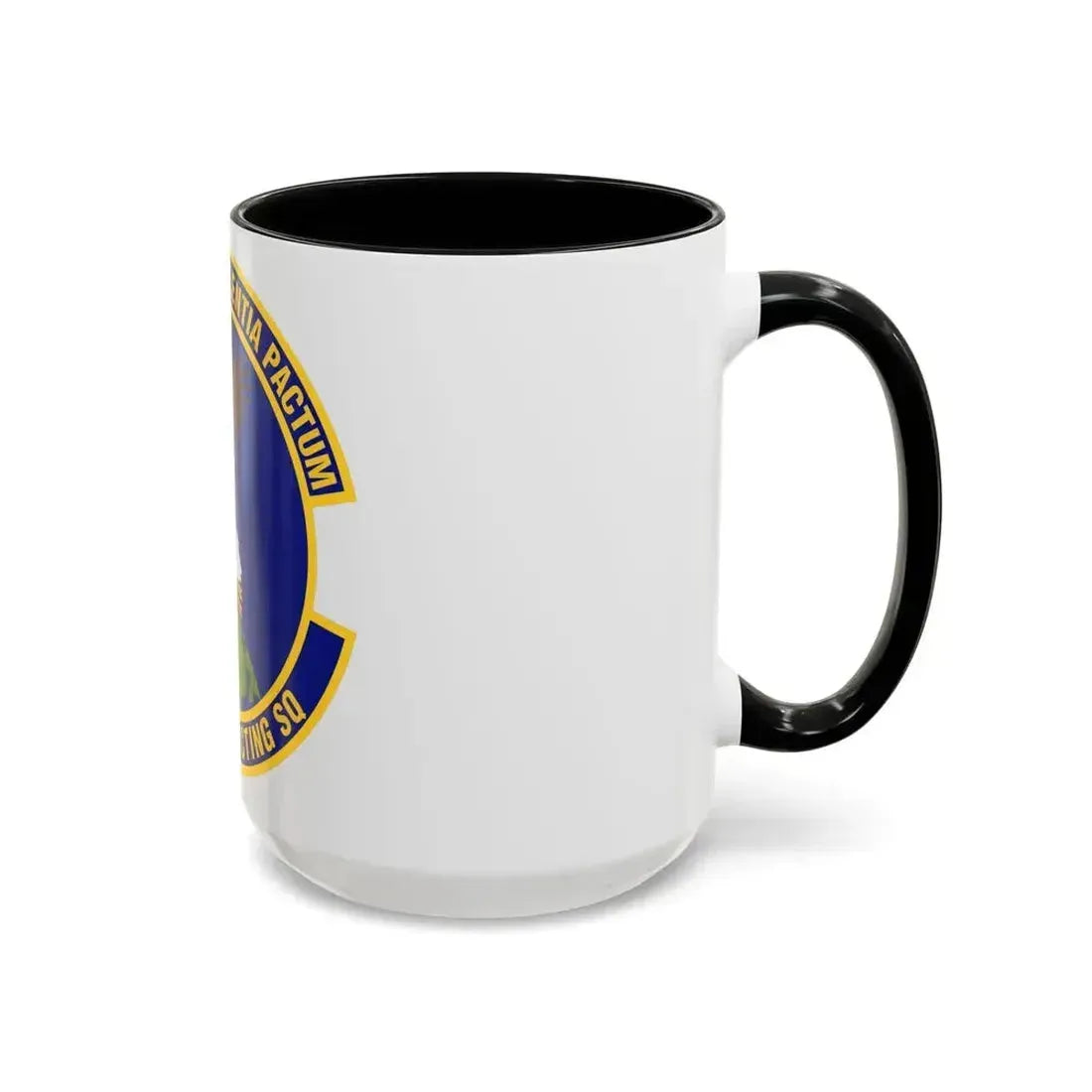 633d Contracting Squadron (U.S. Air Force) Accent Coffee Mug - Go Mug Yourself