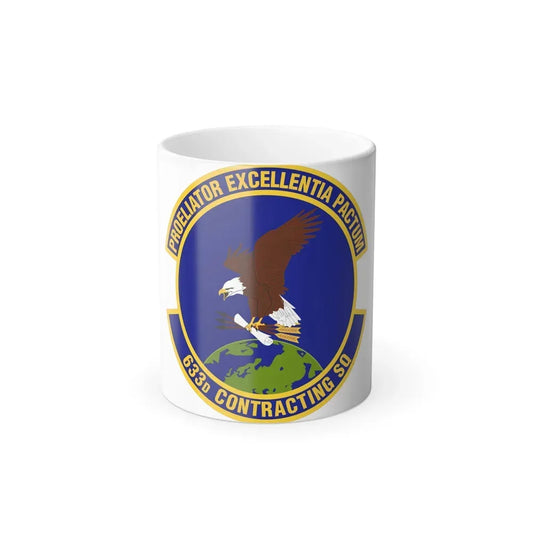 633d Contracting Squadron (U.S. Air Force) Color Changing Coffee Mug 11oz - Go Mug Yourself