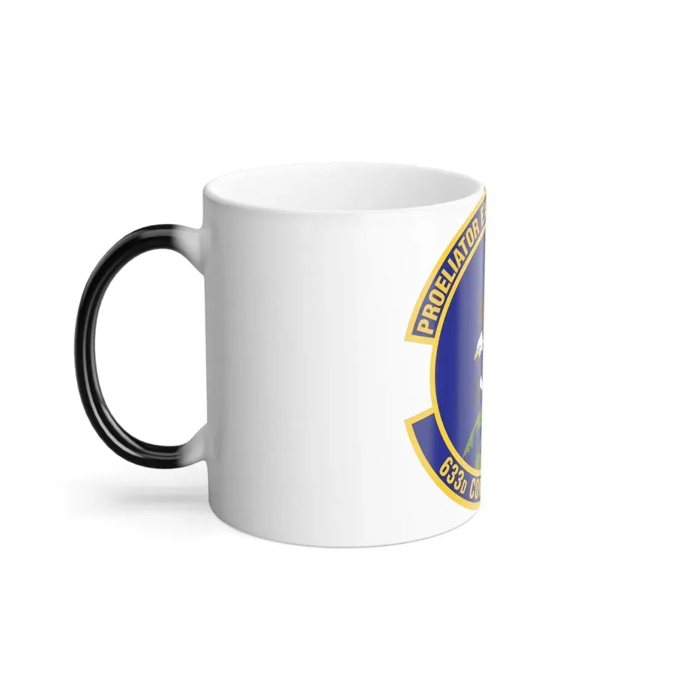 633d Contracting Squadron (U.S. Air Force) Color Changing Coffee Mug - Go Mug Yourself