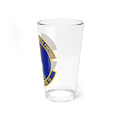 633d Contracting Squadron (U.S. Air Force) Pint Glass 16oz - Go Mug Yourself