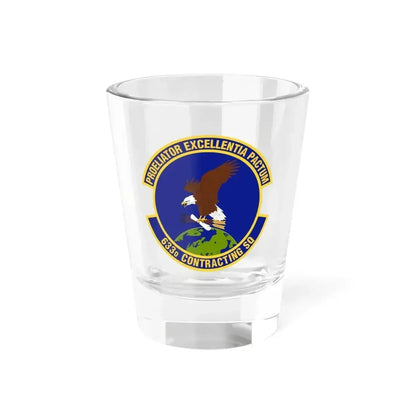633d Contracting Squadron (U.S. Air Force) Shot Glass 1.5oz 1.5oz - Go Mug Yourself