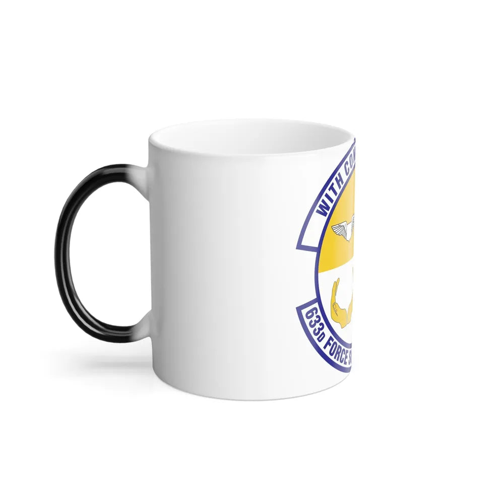 633d Force Support Squadron (U.S. Air Force) Color Changing Coffee Mug-Go Mug Yourself