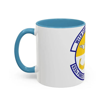 633d Force Support Squadron (U.S. Air Force) Accent Coffee Mug - Go Mug Yourself