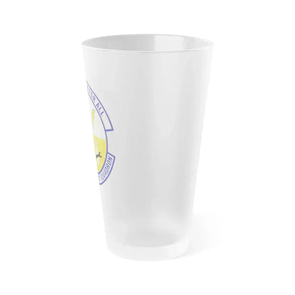 633d Force Support Squadron (U.S. Air Force) Frosted Pint Glass 16oz - Go Mug Yourself
