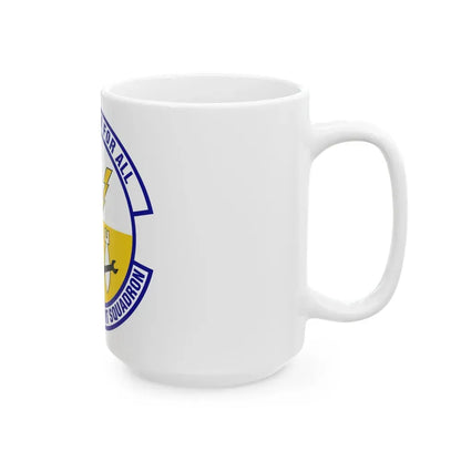 633d Force Support Squadron (U.S. Air Force) White Coffee Mug - Go Mug Yourself